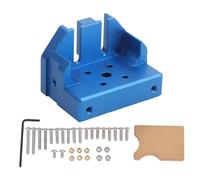 Cygmophing 3D Printer Extruder Bracket Aluminium Alloy 4 Holes Mounting Hotend Bracket Fixed Block for Ender-3 Ender5 CR-10
