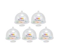 Cygmophing 5 Sets Dollhouse Macaron Cake Cute Exquisite Miniature Cake Food Dessert Models Doll House Decoration