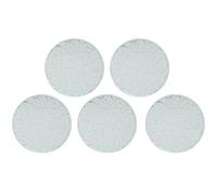 Cygmophing 5pcs Eyelashes Extension Glue Gasket Pallet Reusable Portable False Eyelashes Holder (Silver)