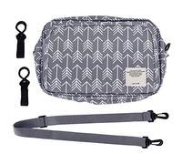 Cygmophing Baby Stroller Bag Large Capacity Multi Pocket Design Portable Convenient Stroller Side Storage Bag for Short Trips