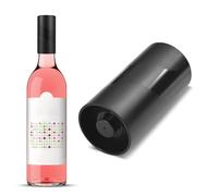 Cygmophing Electric Wine Stoppers Vacuum for Wine Bottles Battery Operated Cordless Automatic Vacuum Wine Preserver Portable Mini Red Wine Stopper Gift for Wine Lover Home Travel