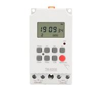 Cygmophing Second Setting Digital Timer Switch ABS 7 Day Programmable Memory Backup Timing Switch AC85-265V 30A