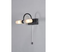 Cygna Bathroom Wall Light BHS Lighting Black One Size