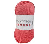 Cygnet 100% Cotton DK Knitting Yarn/Wool - 100g Double Knit Ball - 17 Shades (Pepper)