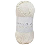 Cygnet 100% Cotton Knitting Yarn (Vanilla Cream 2156)