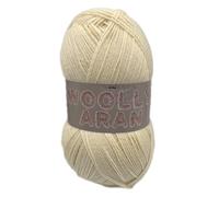 Cygnet 400g Woolly Aran Knitting Yarn Shade 2195 Cream