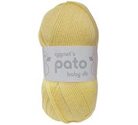 Cygnet Baby Pato DK Knitting Yarn/Wool - 100g Double Knit Ball - 13 Shades (Lemon - 798)