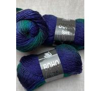 Cygnet Boho Spirit Acrylic Wool Knitting Crochet Yarn 5 Balls X100g (DK/Aran) Gradient DEEP 6880