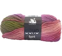 Cygnet Boho Spirit Knitting Yarn/Wool - 100g DK Arun Knit Ball - 19 Shades (Dream - 6943)
