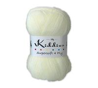 Cygnet C1018/300 Cream 100% Acrylic Kiddies Supersoft 4 Ply Yarn 100g