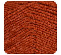 Cygnet Chunky Acrylic Knitting Yarn 100g Shade 742 Pumpkin