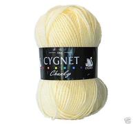 Cygnet Chunky Knitting Yarn 100g 100% Acrylic 256 Cream