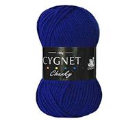 Cygnet Chunky Knitting Yarn 100g 100% Acrylic 331 Royal