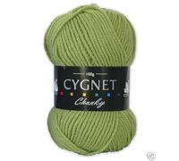 Cygnet Chunky Knitting Yarn 100g 100% Acrylic 333 Kiwi