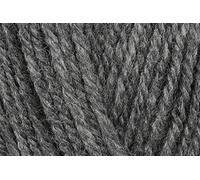 Cygnet DK Classic Crochet Yarn 100% Acrylic Double Knitting Versatile Wool for Garments Knitting - 100g Ball - Grey Mix (194) - Single (1 Ball)