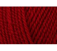 Cygnet DK Classic Crochet Yarn 100% Acrylic Double Knitting Versatile Wool for Garments Knitting - 100g Balls - Cranberry (298) - Pack of 3
