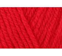 Cygnet DK Classic Crochet Yarn 100% Acrylic Double Knitting Versatile Wool for Garments Knitting - 100g Balls - Red (1206) - Pack of 3