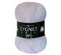 Cygnet DK Double Knitting Acrylic Yarn - Mother of Pearl (146) 100g Balls