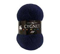 Cygnet DK Double Knitting Acrylic Yarn / Wool 100g - 148 NAVY