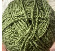 Cygnet Double Knit Wool - Pack of 4 100G Balls, 100% Acrylic - Knitting & Crochet Yarn - 8 Colours (Fern)