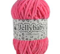 Cygnet Jellybaby Chenille Chunky 100g - 100% Polyester (Hot Stuff 028)