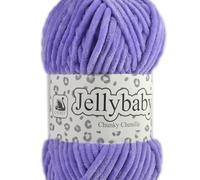 Cygnet Jellybaby Chenille Chunky 100g - 100% Polyester (Pesky Purple 032)