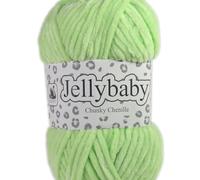 Cygnet Jellybaby Chenille Chunky 100g - 100% Polyester (Slime 033)