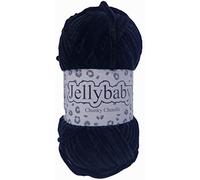 Cygnet Jellybaby Chunky Chenille Knitting Yarn (Black 005)