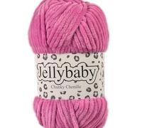 Cygnet Jellybaby Chunky Chenille Knitting Yarn (Bubblegum 016)