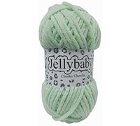 Cygnet Jellybaby Chunky Chenille Knitting Yarn (Mint Tea 009)