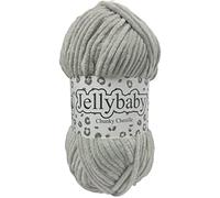 Cygnet Jellybaby Chunky Chenille Knitting Yarn (Pearl Grey 012)