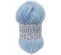 Cygnet Jellybaby Chunky Chenille Knitting Yarn (Powder Blue 006)