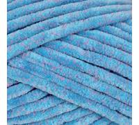 Cygnet Jellybaby Dust Chenille 100g Chunky Knitting Yarn (3355 Bluetitful, 1Ball)