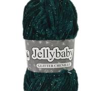 Cygnet Jellybaby Glitter Chenille Chunky Knitting Yarn (Decked to The Pines 070)