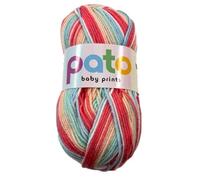 Cygnet Pato Baby Prints Double Knitting Yarn 100g Ball Shade 7755 Honey Pot