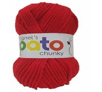 Cygnet Pato Chunky 100g Acrylic Yarn (Red 885)