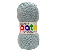 Cygnet Pato DK - Packs of 5 - Knitting Yarn/Wool - 100g Double Knit Ball - 48 Shades (5 x Duck Egg - 939)