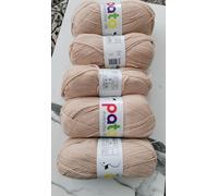 Cygnet PATO Everyday & Baby DK Double Knitting Yarn 100% Acrylic 5x100g Caramel