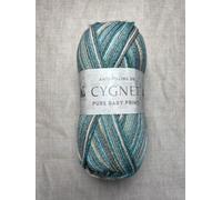Cygnet Pure Baby Prints DK 5 Balls X100g Yarn Knitting Crochet Anti-Pilling Ocean Mist 1827