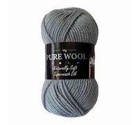 Cygnet Pure Wool Superwash DK 198 - Light Grey