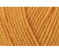 Cygnet Pure Wool Superwash DK Double Knitting 100% Wool Crochet Yarn for Fun Versatile Yarn Garments Knitting Wool - 50g Balls - Gold (2155) - Pack of 3