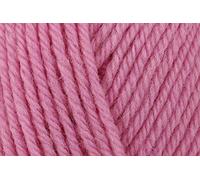 Cygnet Pure Wool Superwash DK Double Knitting 100% Wool Crochet Yarn for Fun Versatile Yarn Garments Knitting Wool - 50g Ball - Rose Pink (2134) - Single (1 Ball)
