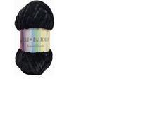 Cygnet SCRUMPALICIOUS Super Chunky Chenille Knitting Crochet/Yarn - 200 gram X 2 Balls Jet Black