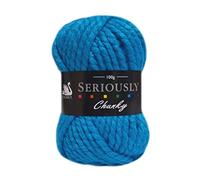 Cygnet SERIOUSLY CHUNKY Knitting Acrylic Yarn / Wool 100g - 552 Turquoise