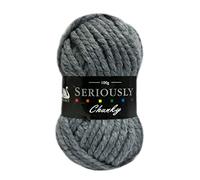 Cygnet SERIOUSLY CHUNKY Knitting Acrylic Yarn/Wool 100g - 790 Slate Grey