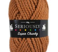 Cygnet Seriously Chunky Knitting Yarn - Shade 401 Cookie
