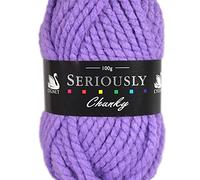Cygnet Seriously Chunky Knitting Yarn - Shade 867 Orchid