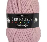 Cygnet Seriously Chunky Knitting Yarn/Wool - 100g Ball - 64 Shades (Fairy - 5584)