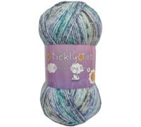 Cygnet Tickly Tots DK 100g - Self-Striping Acrylic Knitting Yarn (Bubble Bath 7000)