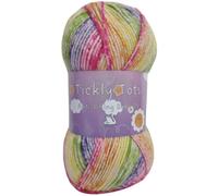 Cygnet Tickly Tots DK 100g - Self-Striping Acrylic Knitting Yarn (Feels Like Sunshine 7444)